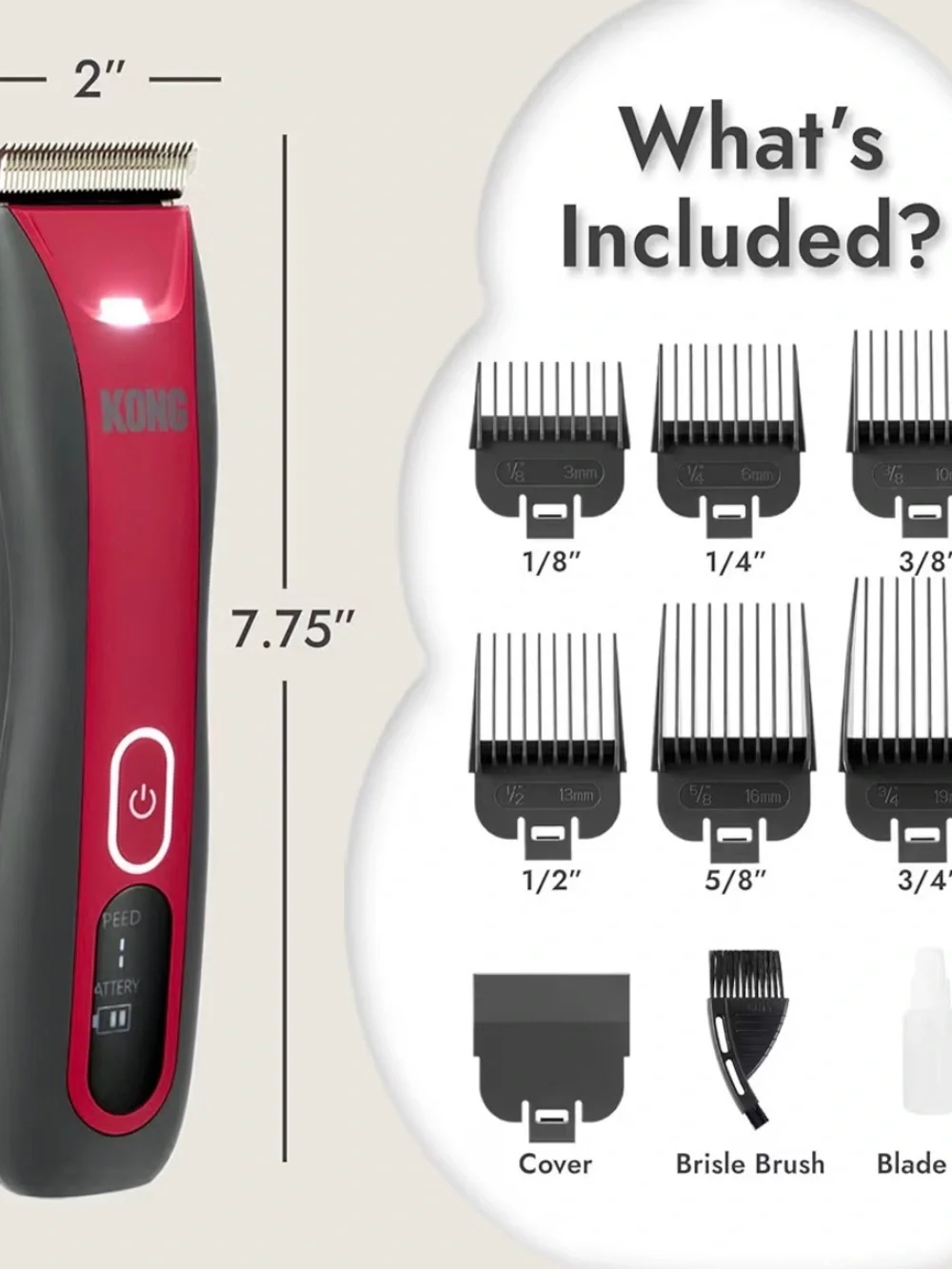 KONG Dog Pet Grooming set